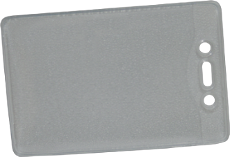 Vinyl-Kartenhalter transparent